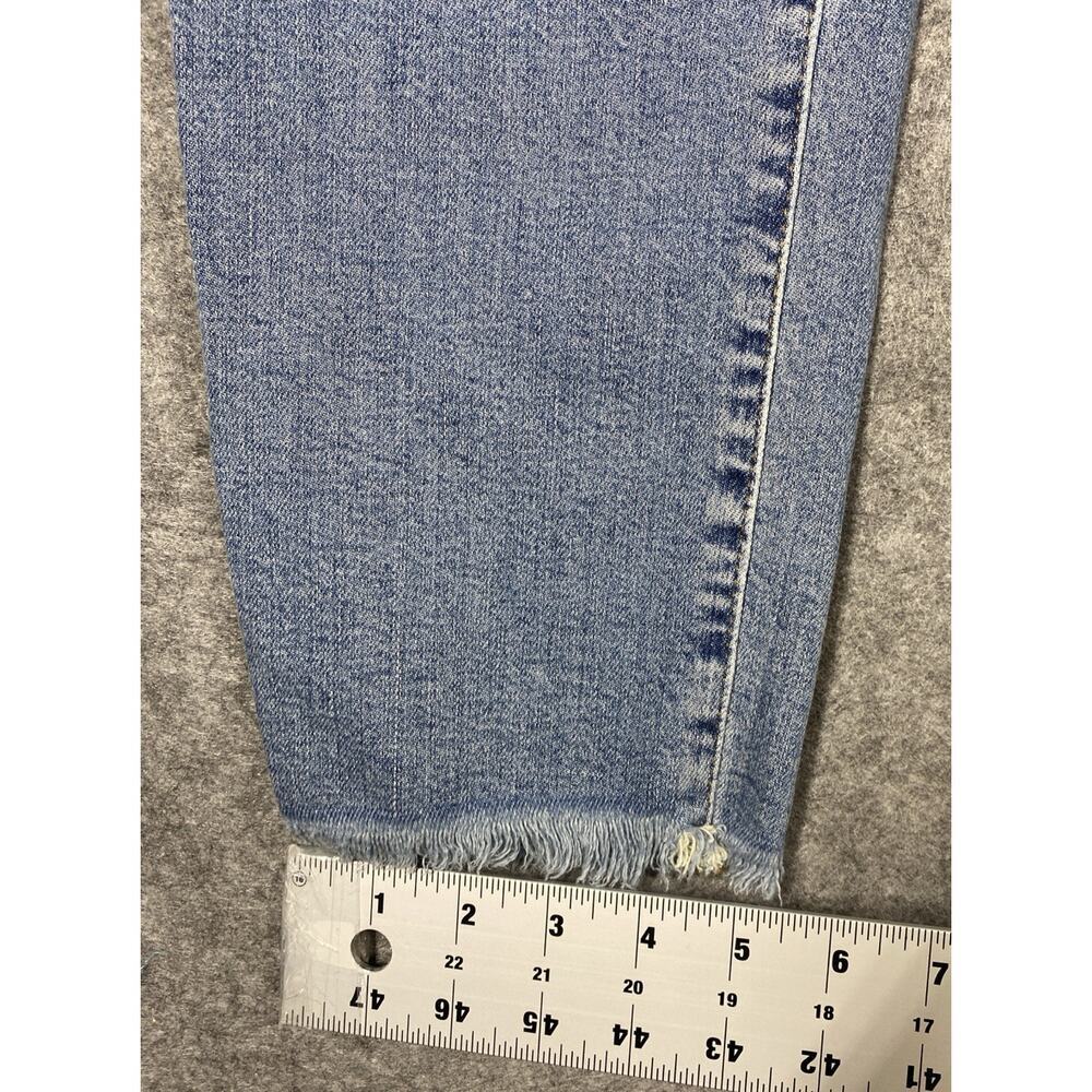 Madewell Jeans Womens 29 Blue The Perfect Vintage Jean Raw Hem - Picture 11 of 14